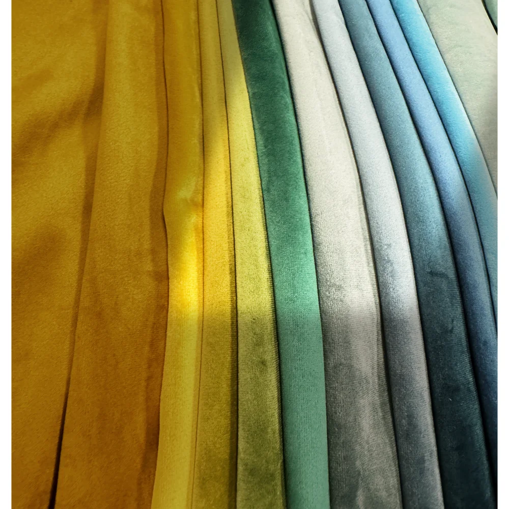 3m Luxury Velvet Fabric Curtain Fabric Very Heavyweight Flame Retardant