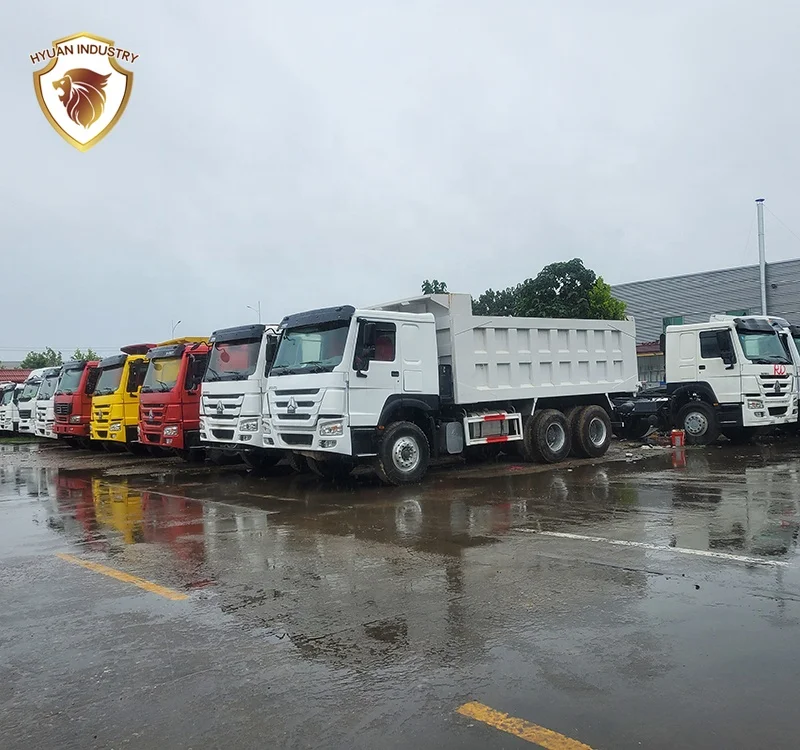2010-2019 Sinotruk Howo heavy duty dump truck 371 horsepower 3 axle 6x4 used and new tipper truck for sale