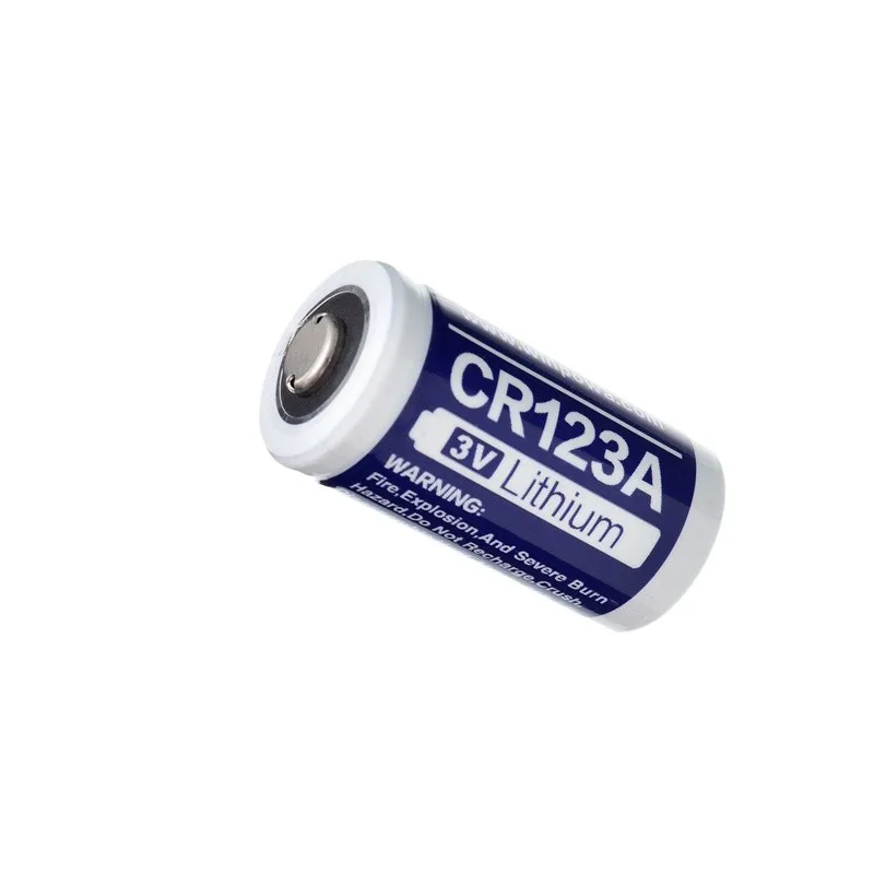 3V Lithium Limno2  cylinder Bateria Pila CR123A NON Rechargeable battery 1700mah for flash light use