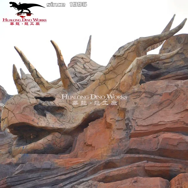 Museum Outdoor High Simulation Dinosaur Skeleton