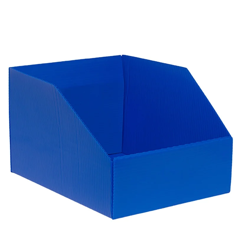 Cheap coroplast sheets used folding corrugated plastic box recycled corrugated plastic sheets turnover box for packing