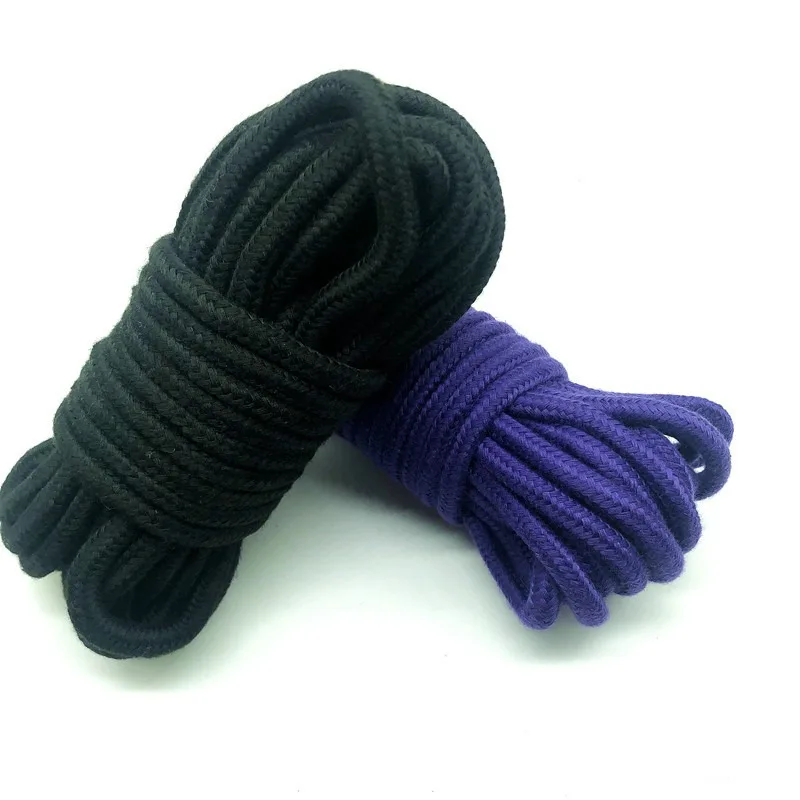 5m 10m imitating hemp cotton soft Japanese Slaves Bondage rope for Adult Sex products