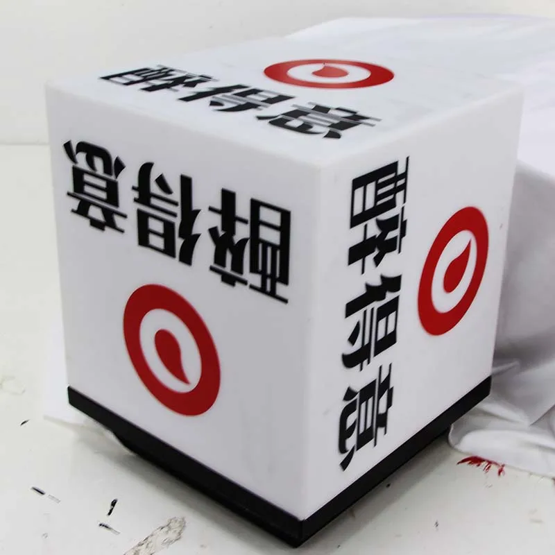 Custom Outdoor Light Box Advertising Equipment Business Sign Wall Logo Double Sided Acrylic Lightbox