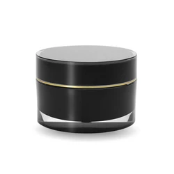Hot Selling 5ml 10ml 15ml 30ml 50ml 100ml 200ml Round Custom Color Empty Acrylic Cosmetic Cream Jar