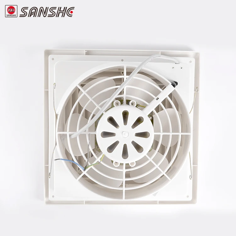 High quality household plastic grill portable ceiling tubular silent exhaust fan
