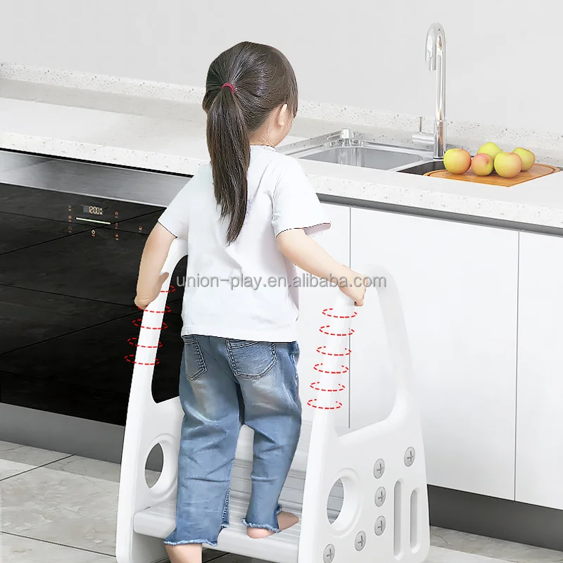 Comfortable Safe Detachable baby ladder step stool for kids