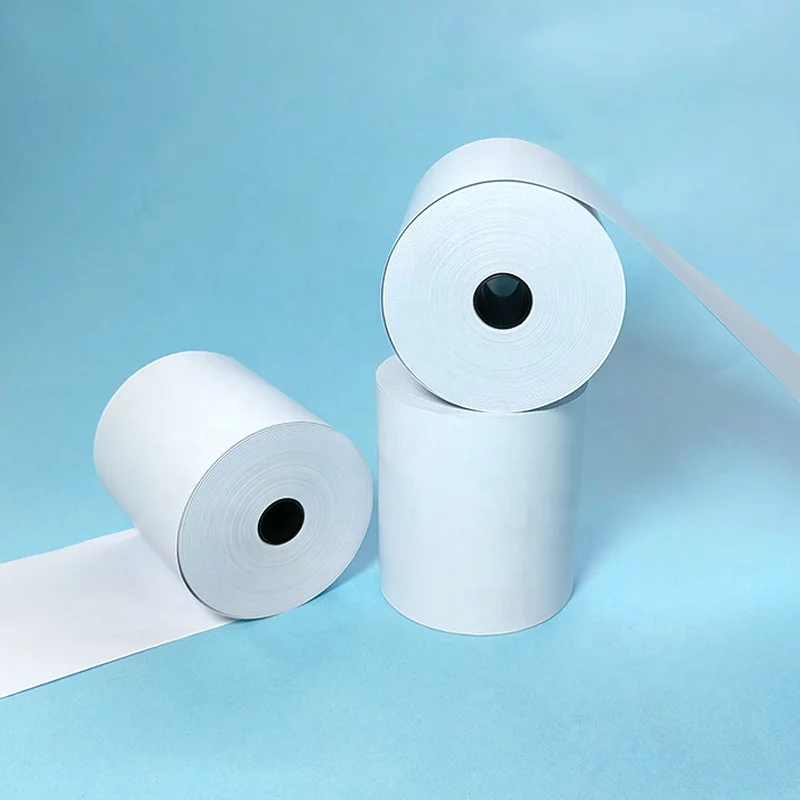 Custom Printed Thermal Printer Paper Rolls 80x80mm 80x80 57mm Cash Register Thermal Paper Roll