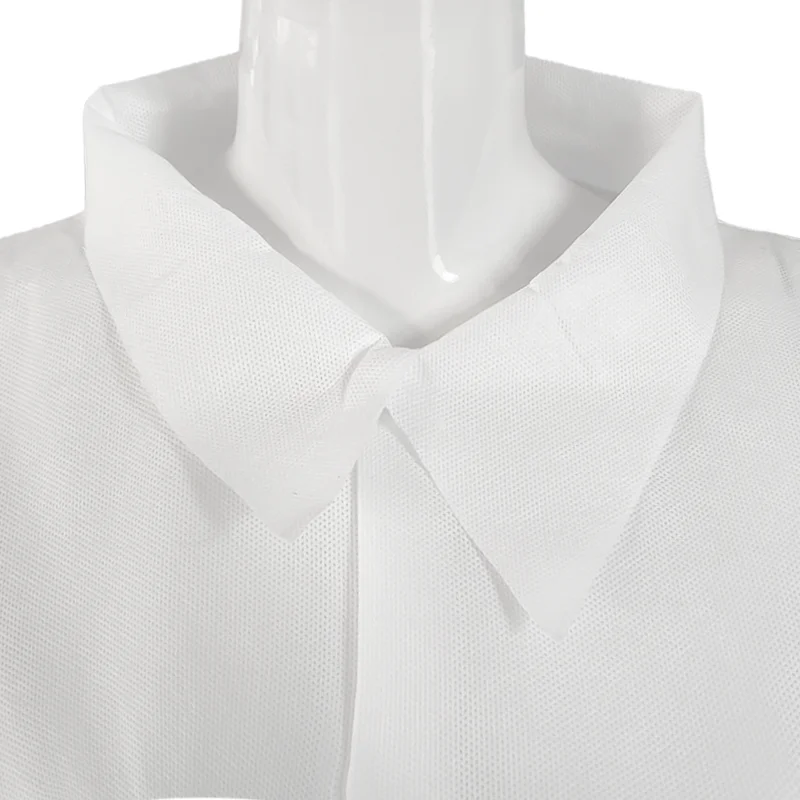 Disposable visiting coat Nonwoven PP/SMS lab coat Multiple Colors Available Real Factory