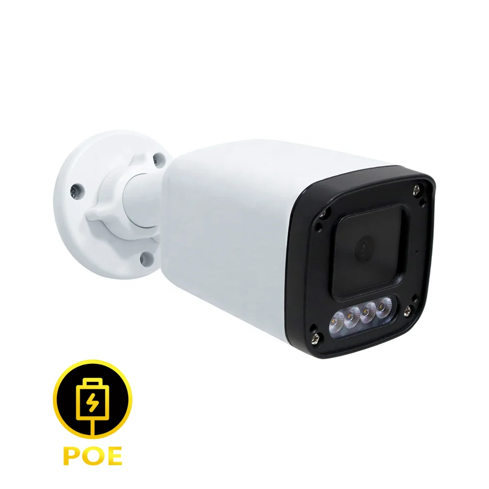 HIK Poe Night Vision Camera 4MP 8MP ColorVu Fixed Eyeball Dome Bullet Camera Surveillance Network Ip Camera Compatible HIK NVR