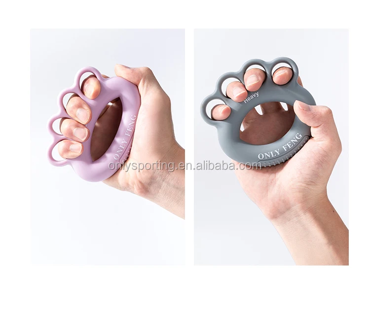 Durable Silicone Finger Training  Hand Power Ring