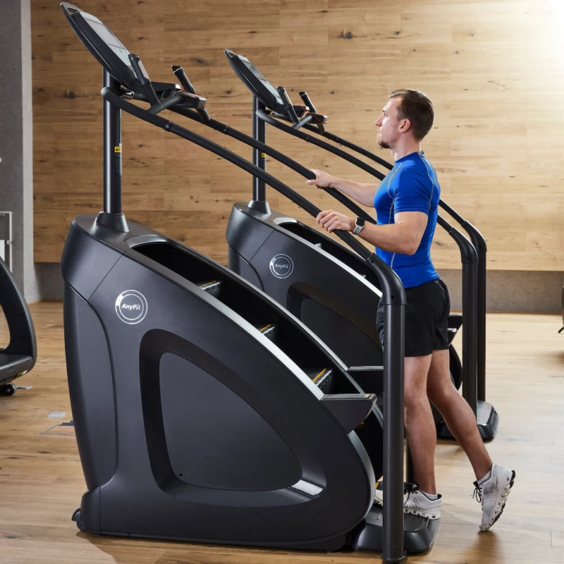 Custom Buy Gym Led Keyboard China Stair Master Stepper Climber Climbing Machine