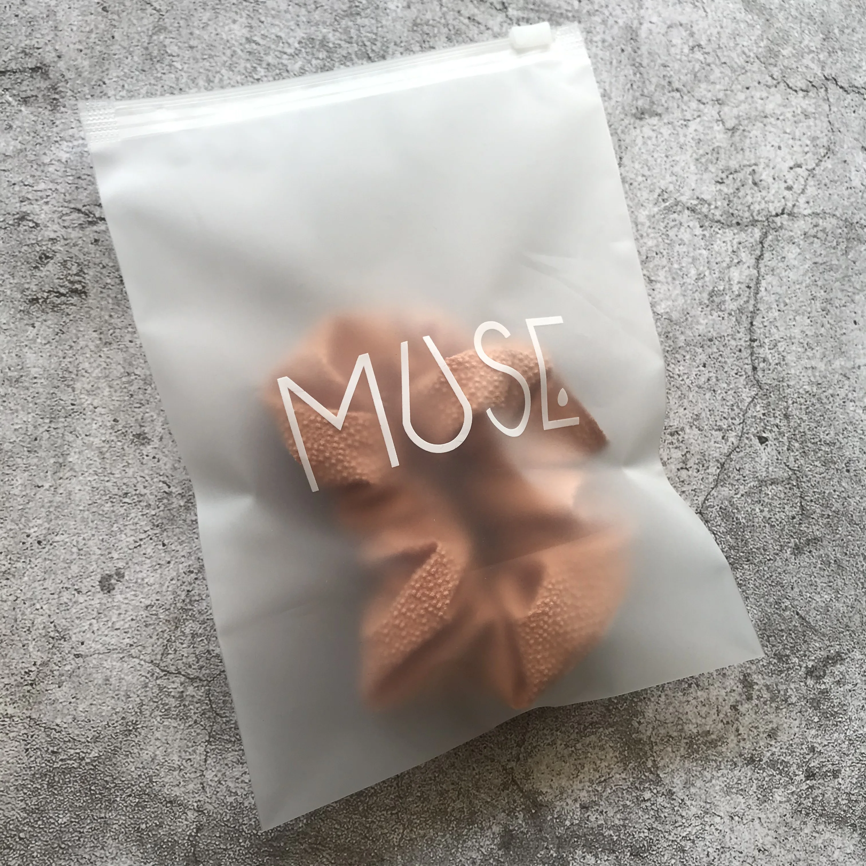 Custom Matte/Frosted Biodegradable Plastic Packaging Zipper Bags, T Shirt Swimwear Zip Lock Clothing Bags With Logo