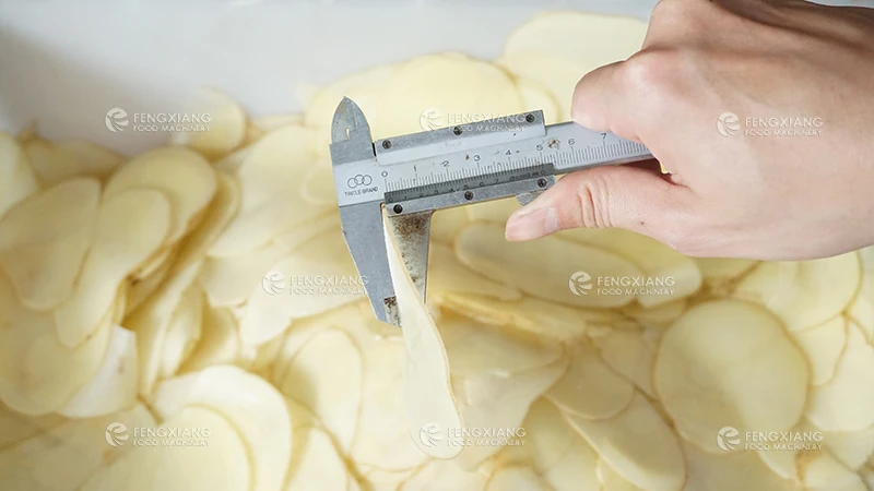 FC- 582 potato processing cutting chopping slicing machine chips making machine
