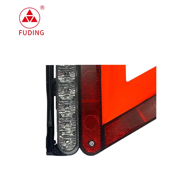 High Visibility Customize Size Vehicle Triangle Emergency LED Strobe Light Warning Sign