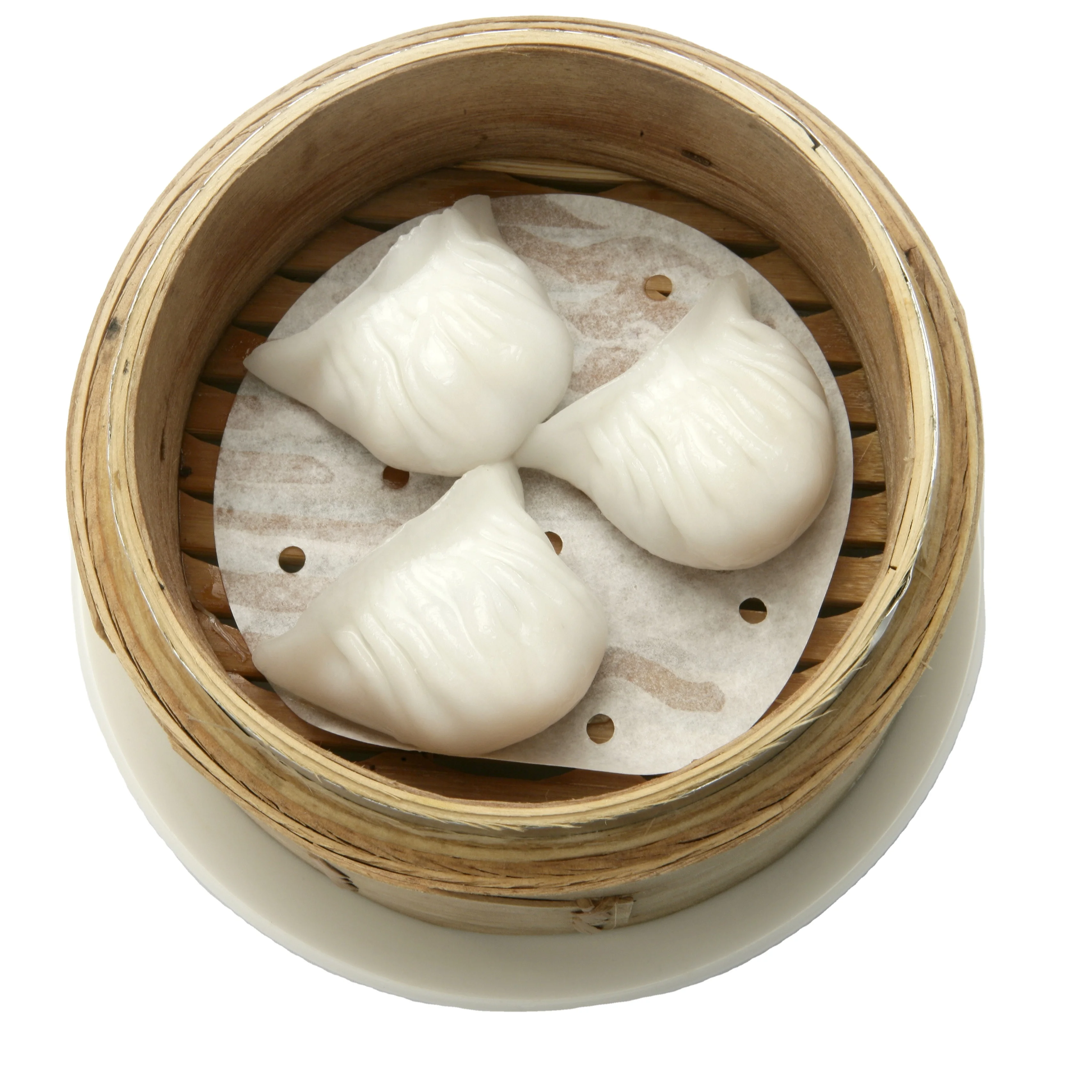 Бамбуковая Паровая бумага Dim Sum с антипригарным покрытием для использования в кухне и ресторане