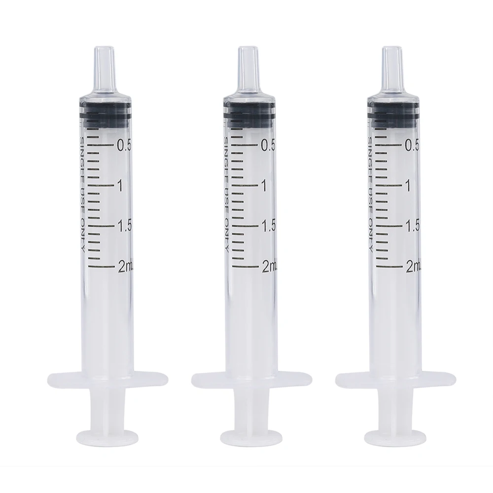 Durable 3-Parts Syringe with Luer Slip for Smooth Medication Administration in Clinics and Emergency Situations