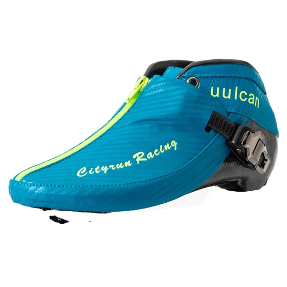Kids Professional full carbon roller Speed Hockey Skates Boot