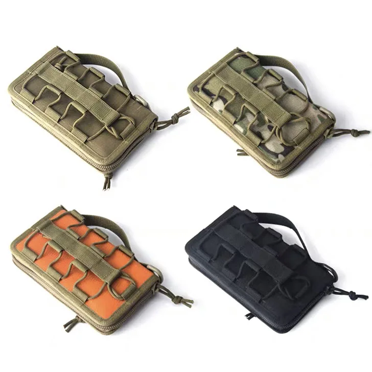 FAFA Portable Tactical Wallet Outdoor Waterproof Large Capacity Multifunctional Cell Phone Card Holder Clutch Bag