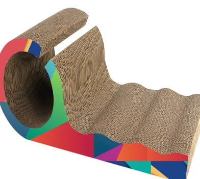 Scratch board relieve stress great for exercising cat home pat pet scratching box