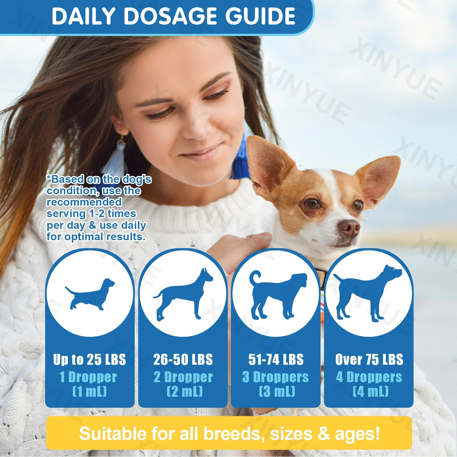 Natural Antibiotics for Dogs, Dog Antibiotic Support , For Skin Infection, Allergy Relief, Immune Support, UTI, Yeast Infection