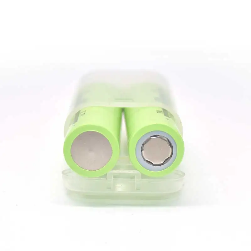 
18650 cylindrical lithium-ion cell 2200mah 3.7v bluetooth speaker battery standard voltage 3.7v flat-head green lithium battery 