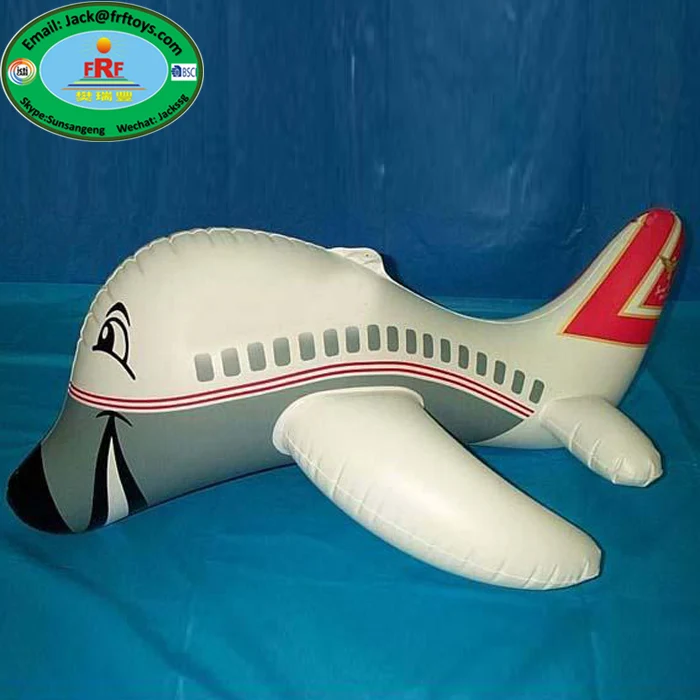 Pool Toys Inflatable Dolphin Plane Rider Float
