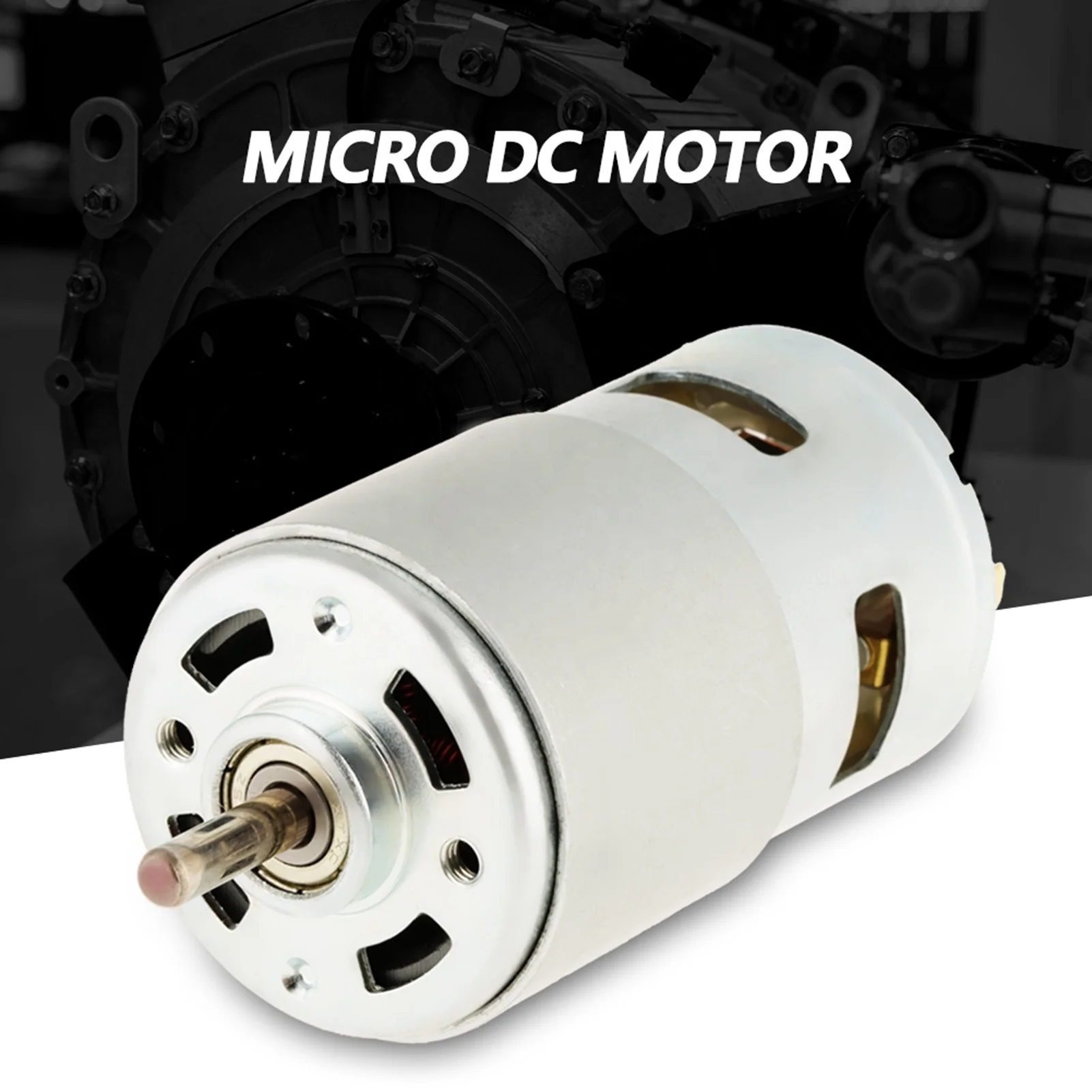 795 12V 16000RPM High Speed Double Ball Bearing Miniature DC Motor