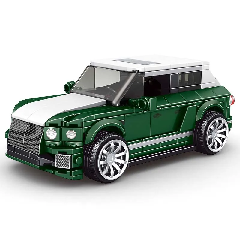 MOULD KING 27026 New Educational Racer Mini Luxury Toy Car Bricks Static Plastic Set Assemble Model Building Block