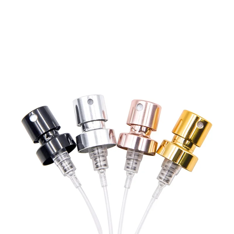 JZC Sprayer Manufacturers Factory Price 15mm Silver Aluminum Mist Perfume Atomizer Crimp Spray Pump