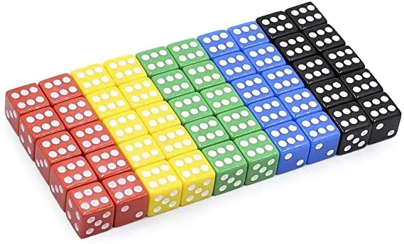 
custom acrylic dice for games playing dice for outdoor activities casino dice 