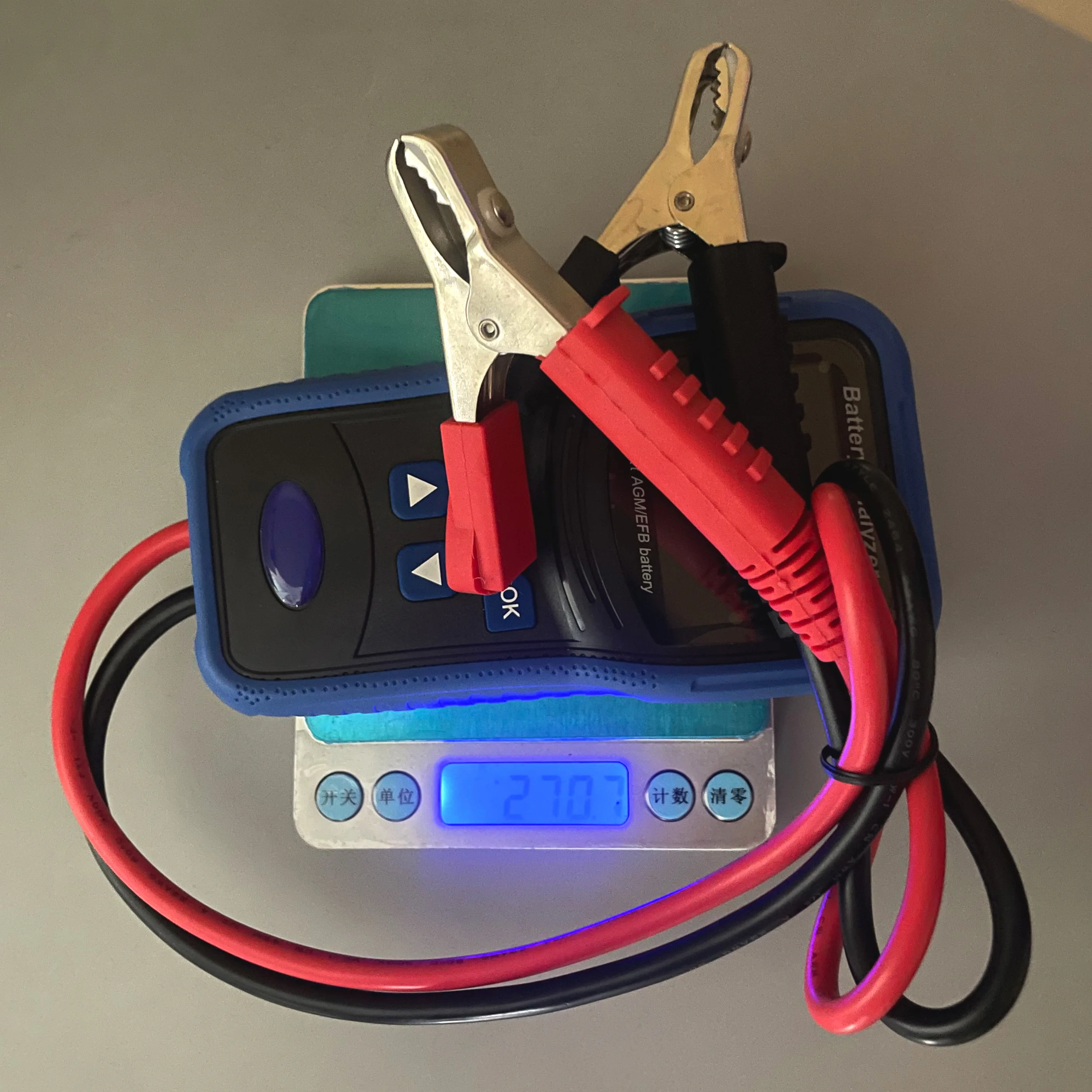 TM300 Battery Tester Analyzer 12V 24V Battery Tester Electronic Load Car Diagnostic Tool