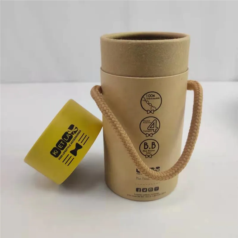 round craft paper cylindrical packaging cardboard tube
