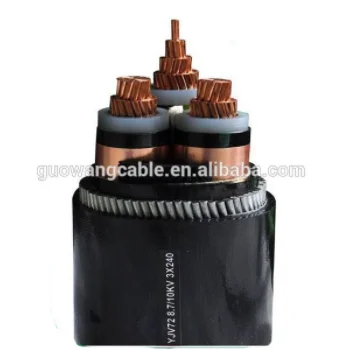 12/20KV High Voltage Electric Power Cable 3 Core 240mm2 CU/XLPE/SWA Armoured Cable