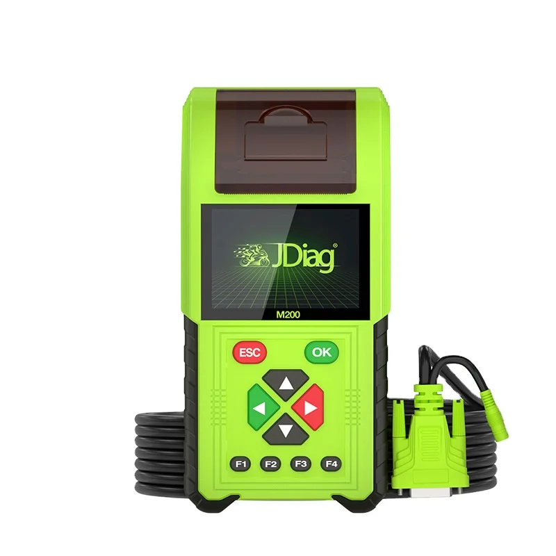 Jdiag M200 motorcycle diagnostic scanner tools full set for dual system motorbike tester full set