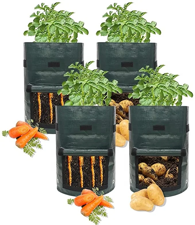 ПЭ покрытием черный цветочный горшок водонепроницаемый высокое качество изолированный брезент