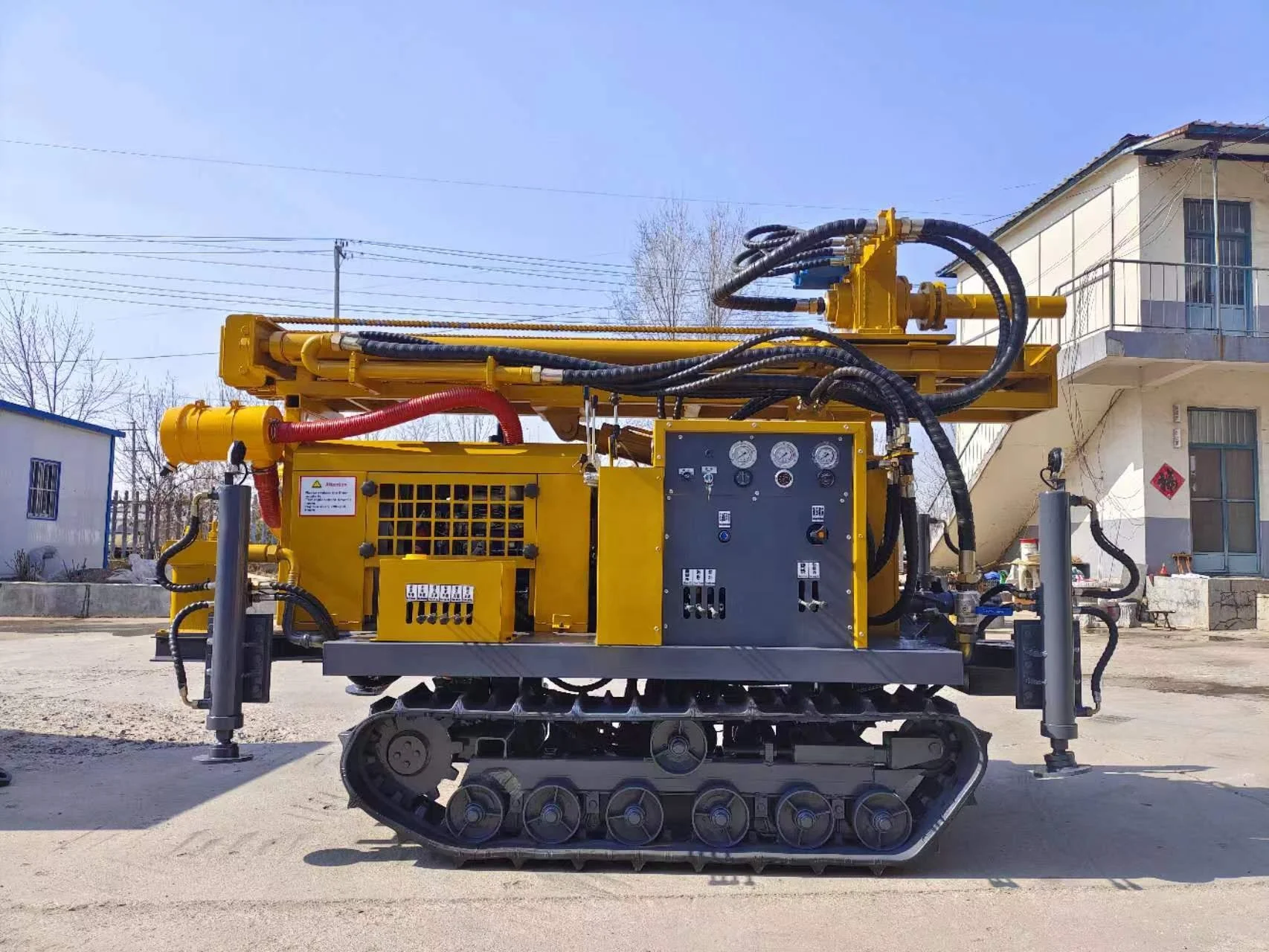 Factory wholesale well drilling rig machine for water wells mine drilling rig price