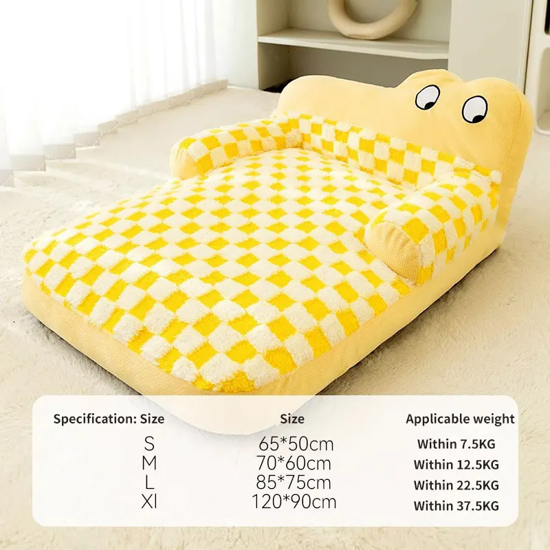 Hot selling large sleeping mat for dogs all seasons orthopedic dog bed and washable memory foam dog bed