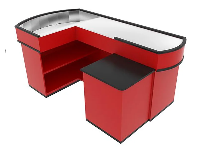 Modern Design Grocery Store Supermarket  Checkout Counter Cashier Table
