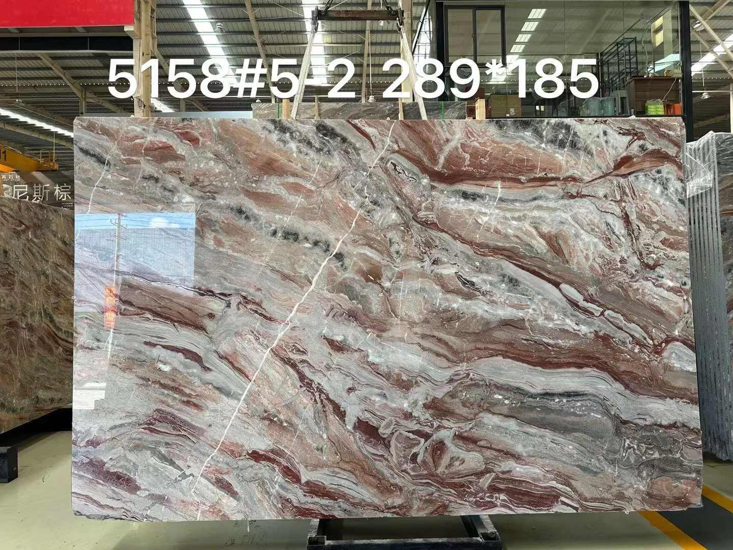 Natural Stone Italy Monica Red Marble Slab Marble Tile For Floor Wall Panel Stairs Kitchen Island Marble Dining Table
