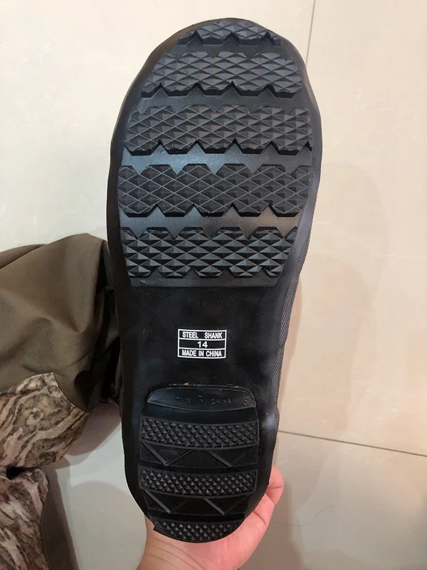 Langland 1000gram Thinsulate Rubber Boots 5MM Neoprene Camo Hunting Waders