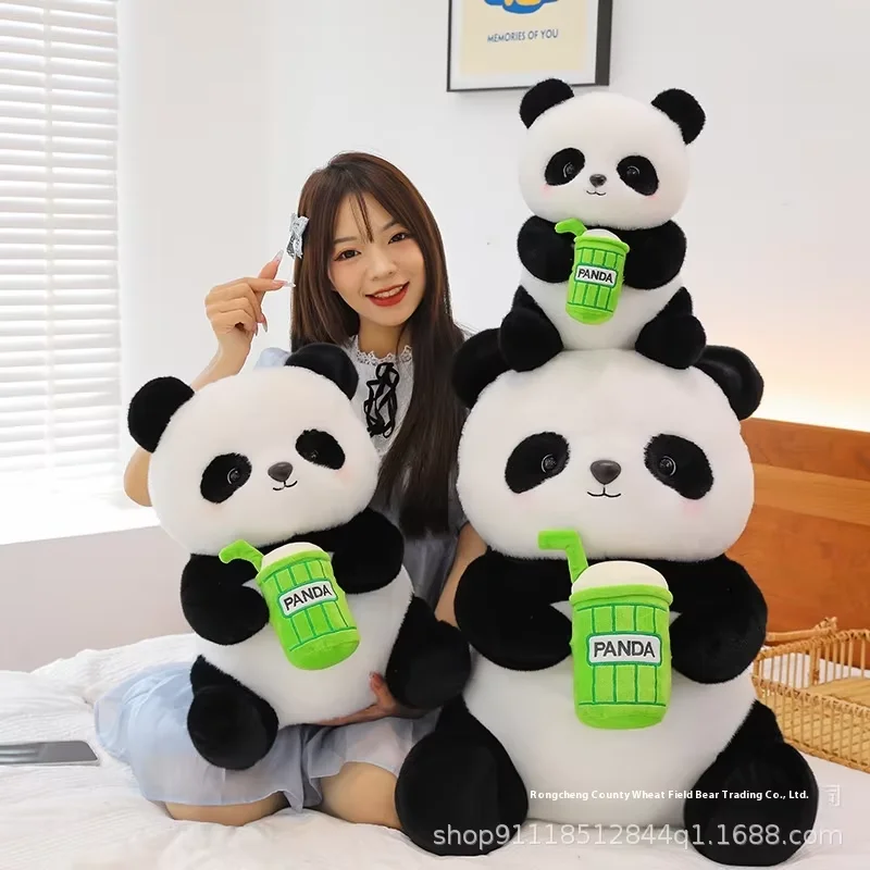 OEM Popmart Panda Master онлайн игра щенки 4x4 Geely Teddy украшение на заказ Llogo замша из микрофибры плюшевые игрушки животных