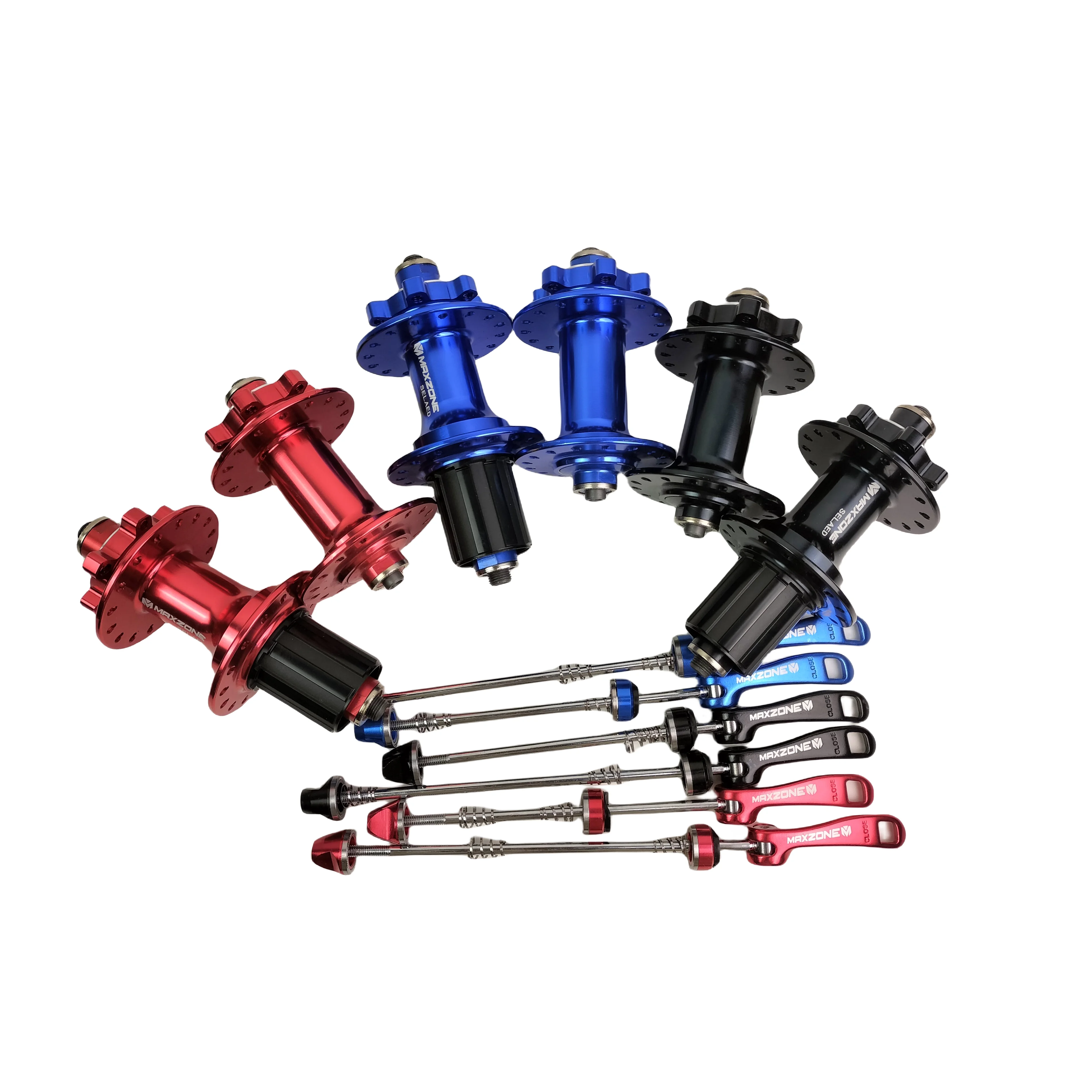 Bike Hub Quick Release Aluminum Alloy 32/36 Hole Front Rear Hub  bicycle MTB Mountain Bike Hub