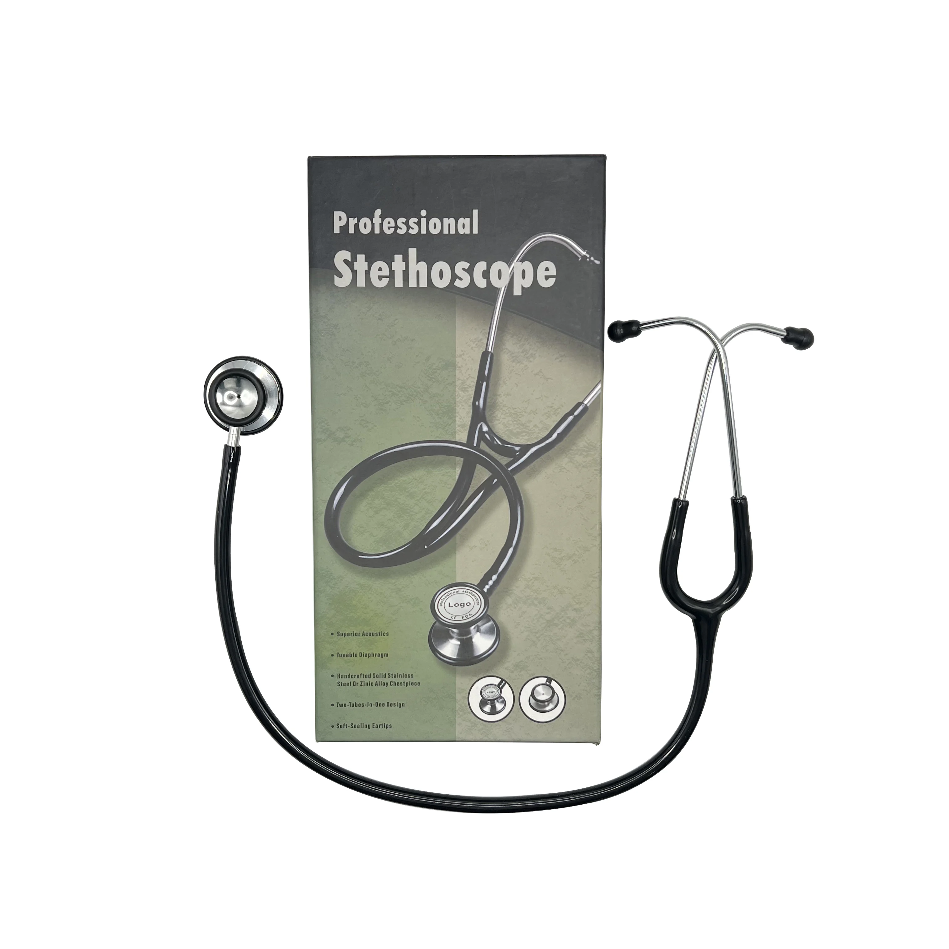 wholesale cheap professional classic III dual head single head aluminum stainless steel diagnostic stethoscope