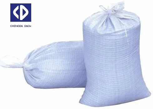 25kg 50kg Polypropylene Bags Wheat Flour Sugar Pp Woven Feed Packing Postal Bag With Color Strip