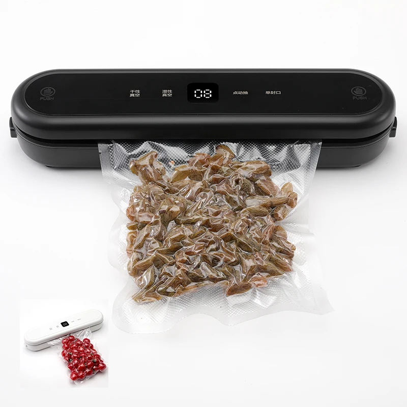 Контейнер для хранения герметизирующая машина пищевых продуктов мини-пакет 2 в 1 Термоупаковщик с резаком