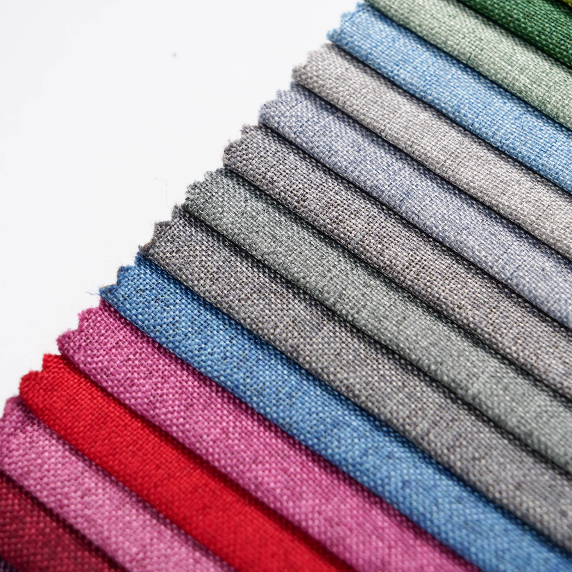 cheap upholstery fabric stock lots sofa fabric linen look fabric