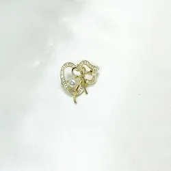 New Designed Japan Akoya Sea Pearl Brooch jewelry Perfect Circle Flawless  Wedding Bridal Pearl Jewelry Set For Wom