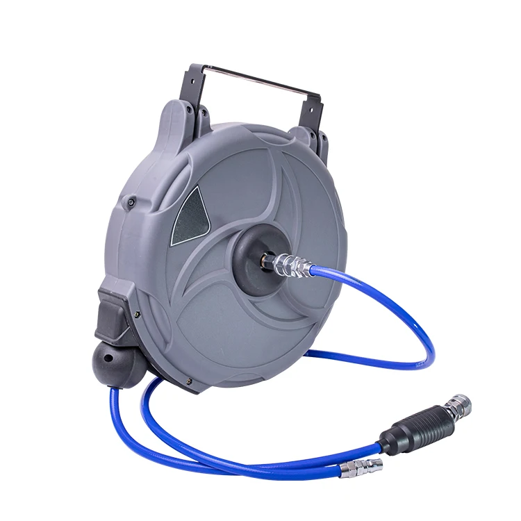 OBBL Portable Automatic Retractable Garden Hoses Reels Wall Mount Expandable Car Wash Air Hose Reel