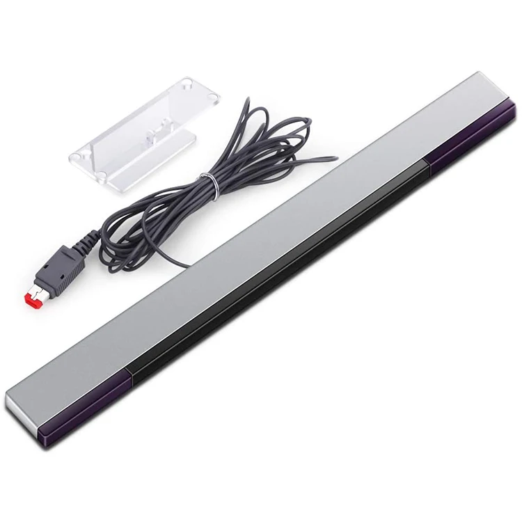 Wii Sensor Bar Wired Infrared IR Ray Motion Sensor Bar Compatible with Wii/Wii U Console