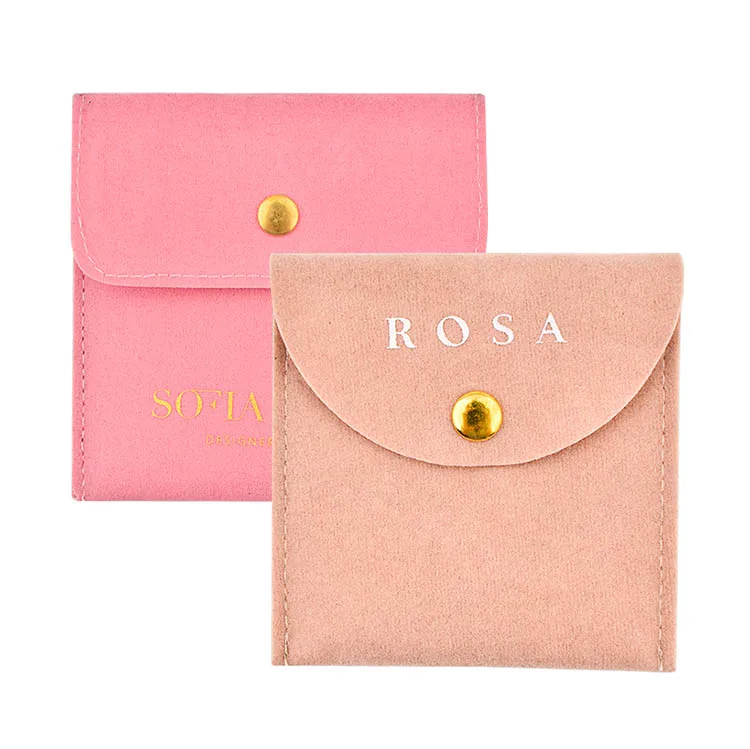 
Luxury Velvet Bag Custom Logo Printed Gift Packing Bag Drawstring Velvet Pouches For Jewellery 